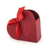 Червени Кутии за Подаръци във Формата на Сърце (10бр./оп.)