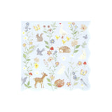 Party napkins with animals, Little Animals (16 pcs/pack)