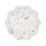 Party plates with animals, "Little Animals" (8pcs/pack)
