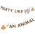 Гирлянд за Детски Рожден Ден Джунгла Парти Party Like an Animal - Парти с Диви Животни 