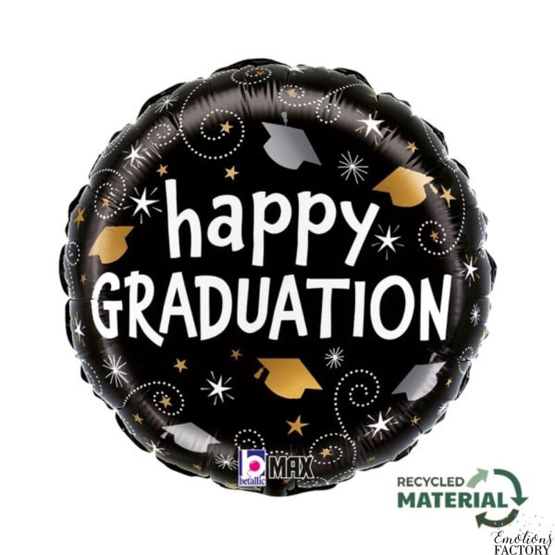 Абитурентски Бал - Балон "Happy Graduation" - Балони за Завършване