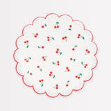 Cherry Party Plates (8 pcs/pack)