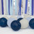 Парти комплект от латексови балони - тъмно и светло синьо 40бр./оп.
