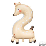 Foil Balloon Number, Animals