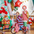 Комплект Фолио Балони Захарно Бастунче  за Коледна Украса