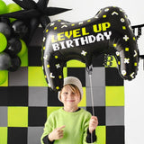 Рожден ден на Геймър - Фолиев балон Геймърска Конзола LEVEL UP Birthday