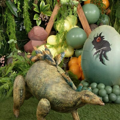 Foil balloon Jurassic World Stegosaurus, 112x51 cm, assorted
