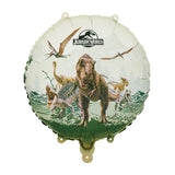 Foil balloon round Jurassic World, 35x35 cm, assorted