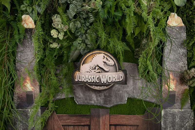 Foil balloon Jurassic World Logo, 45x37 cm, mix