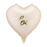 Foil balloon heart "Love", 45 cm, assorted