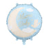 Фолиев балон „Welcome Baby“, син – 45см