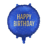 Foil Birthday Balloon, Dark Blue (45cm)