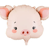 Foil balloon Pig, 61x36 cm, mix