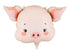 Foil balloon Pig, 61x36 cm, mix