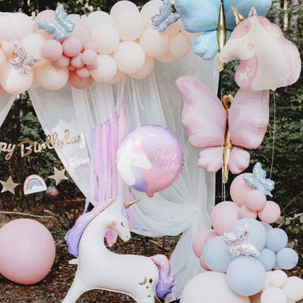Foil balloon Unicorn, 52x61 cm, assorted