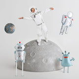 Foil balloon Alien, 58x60 cm, mix