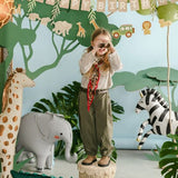 Standing foil balloon Crocodile, 126x36 cm, mix