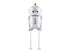 Foil balloon Robot, 37x80 cm, mix
