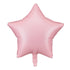 Фолио балон звезда, розов мат 48см