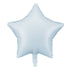 Фолио балон звезда, мъгливо син мат 48см