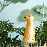 Standing foil balloon Meerkat, 28x70 cm, mix