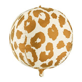 Foil Balloon Sphere Safari Party, Cheetah (75cm)