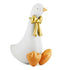 Фолиев балон Гъска със златна панделка  – 72x91 см
