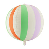 Foil balloon Striped Ball, 75 cm, mix