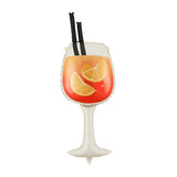 Foil balloon Drink, 34x100 cm, assorted