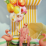 Foil balloon Drink, 34x100 cm, assorted