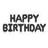 Фолиев балон „Happy Birthday“ в черен цвят за украса за рожден ден, Emotions Factory