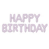 Фолиев балон „Happy Birthday“ в лилаво за детски рожден ден, Emotions Factory