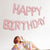 Фолиев балон „Happy Birthday“ в розов цвят за детски рожден ден на момиче, Emotions Factory