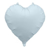Фолио Балони Сърце мъгливо син мат, 45см - Декорация с Балони - Изненада с Букет Балони Сърца за Тематини Събития и Романтични Изненади, Emotionsfactory.vf