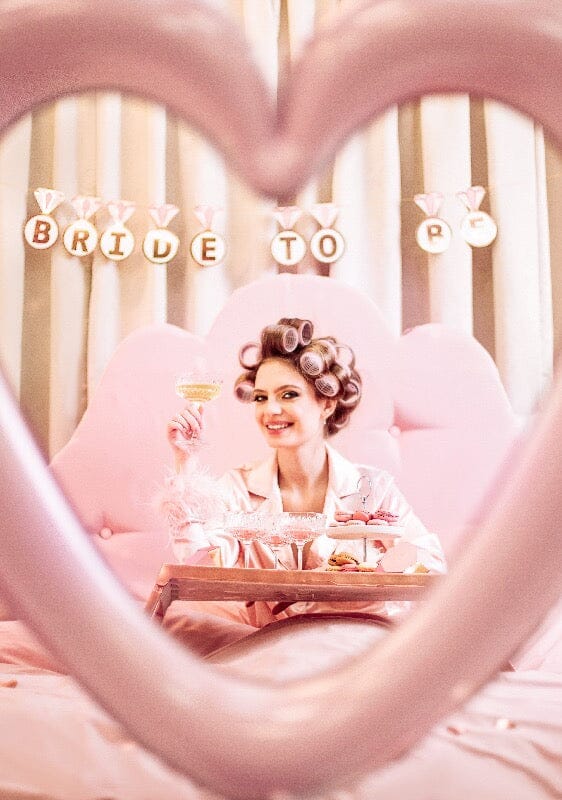 Банер Годежни Пръстени "Bride To Be" за моминско парти, Emotions Factory