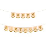 Парти Надпис "Happy birthday" за Рожден Ден за Момиче,  Emotions Factory