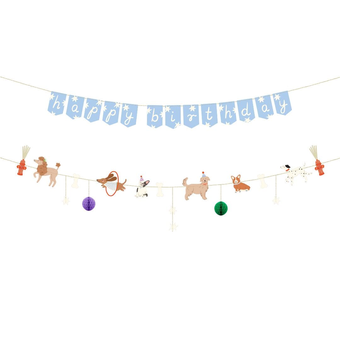 Банер „Happy Birthday“ с Кучета за рожден ден на момче, Emotions Factory