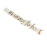 Party banner "Mummy To Be" for a baby shower