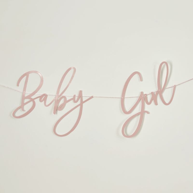 Украса за Бебешка Погача на Момиче Baby Girl
