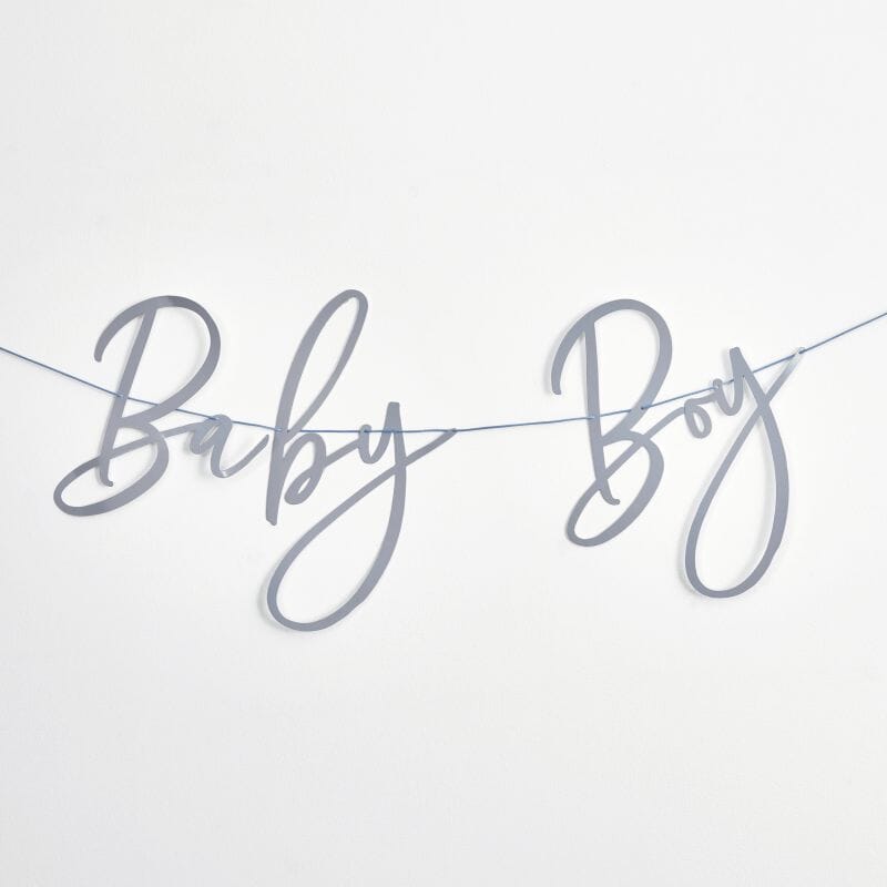 Украса за Бебешка Погача на Момче Baby Boy