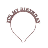 Tiara "It's My Birthday", Rose Gold
