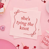 Napkins for Hen Party She's Tying The Knot (16 pcs/pack)