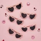 "Team Bride" pink glasses (5 pcs/pack)