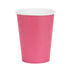 Картонени парти чаши, тъмно розово- 250мл (6 бр./оп.)