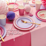 Party cups, light pink (6 pcs/pack)