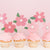 Украса за Торта - Комплект Топери за Мъфини Розови Цветя - Emotions Factory