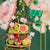Украса за Юбилей 50 - Комплект Топери за Мъфини Розови Цветя - Emotions Factory