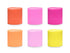 Crepe Paper 5cm/10m, set of 6 pcs., summer colors mix (1 pkt / 6 pc.)