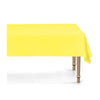 Жълта покривка за маса 137 x 183 см, подходяща за рождени дни, партита на открито и тематични събития, Emotions Factory