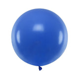 Large latex balloon, pastel blue
